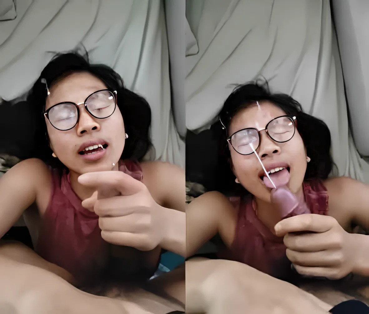 Eres mi chica lasciva con gafas de primer plano