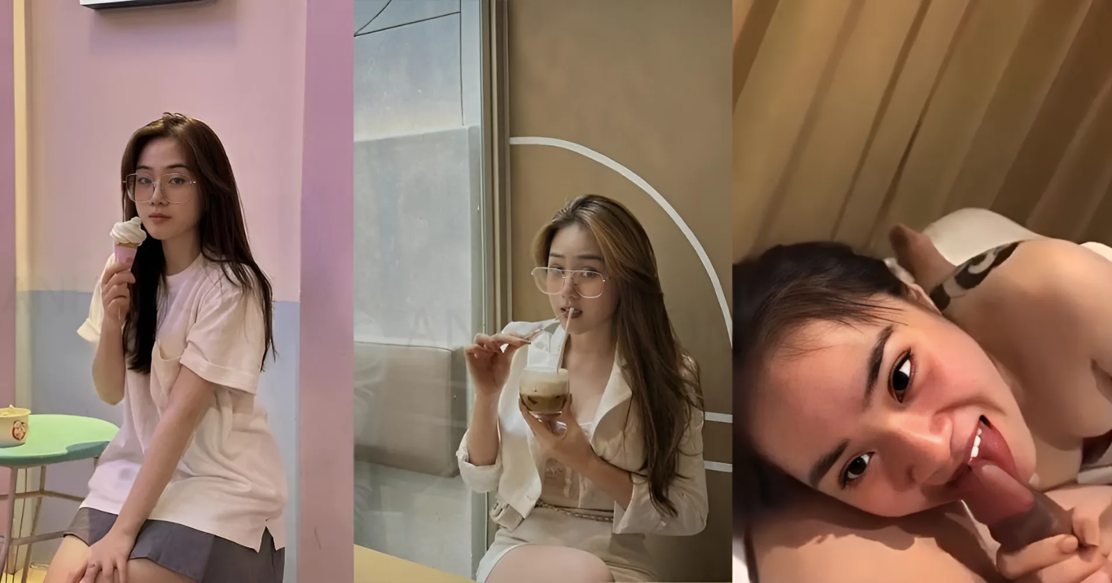 Dinh Minh Huyen aime manger de la glace